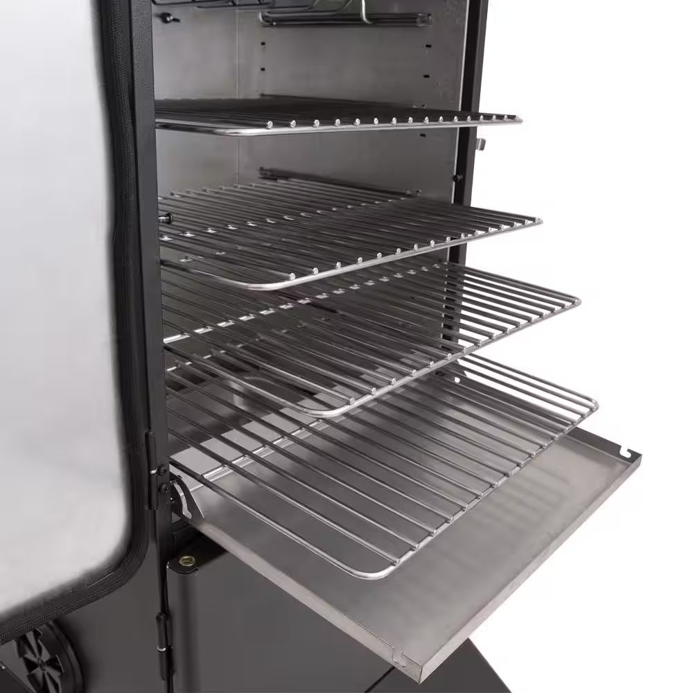 Smoke Vertical Propane Gas Smoker in Black