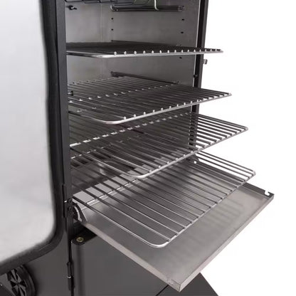 Smoke Vertical Propane Gas Smoker in Black