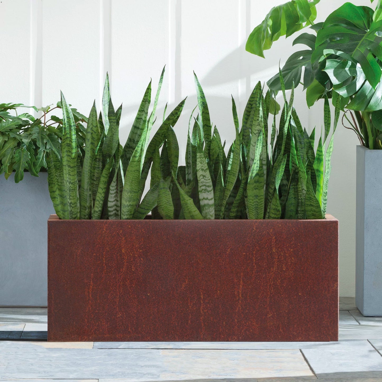 Terra Corten Steel Architectural Planter