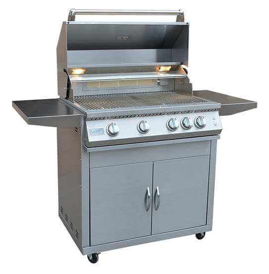 Kokomo Professional 32" 4-Burner Freestanding Gas Grill with Cart