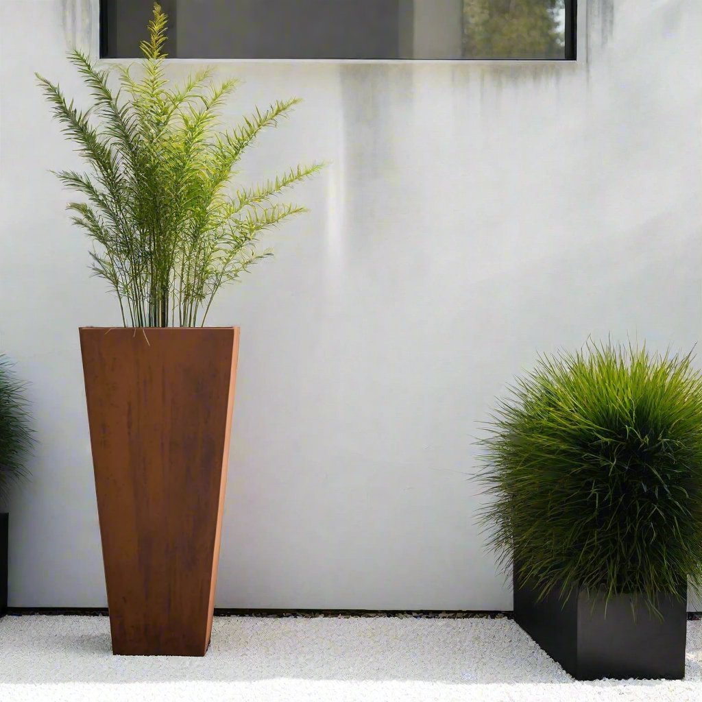 Terra Corten Steel Architectural Planter