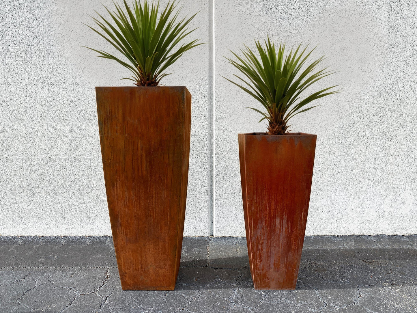 Terra Corten Steel Architectural Planter