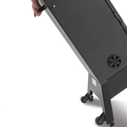 Smoke Vertical Propane Gas Smoker in Black