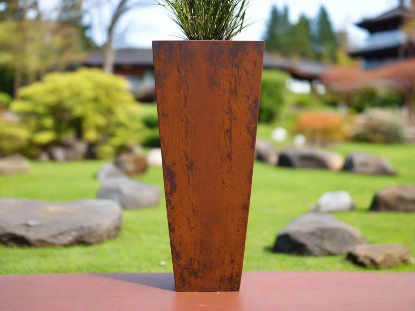 Terra Corten Steel Architectural Planter