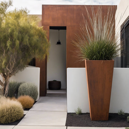 Terra Corten Steel Architectural Planter